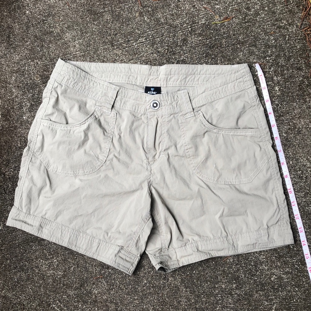 Kuhl Women’s Hiking Shorts 8 Tan